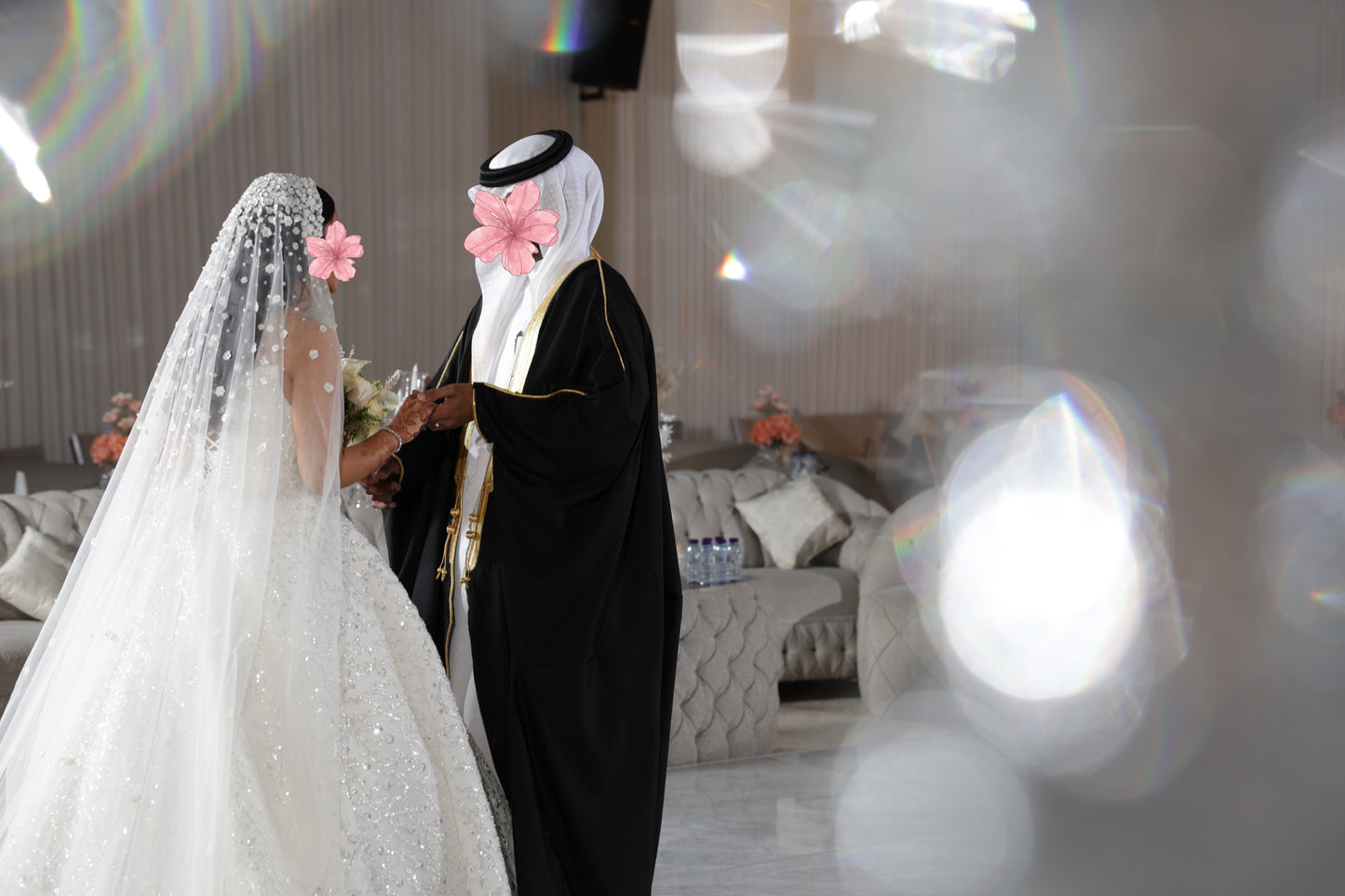 ( At Hall ) Bride - Groom photography